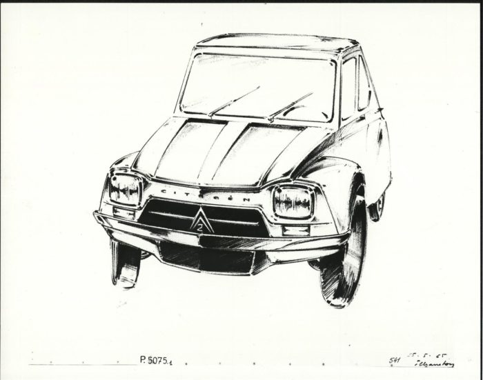 La Dyane revue par Charreton- Citroën Dyane
