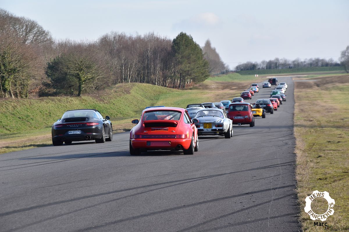 En piste, avec Le French Racing Drivers Club à Fay de Bretagne