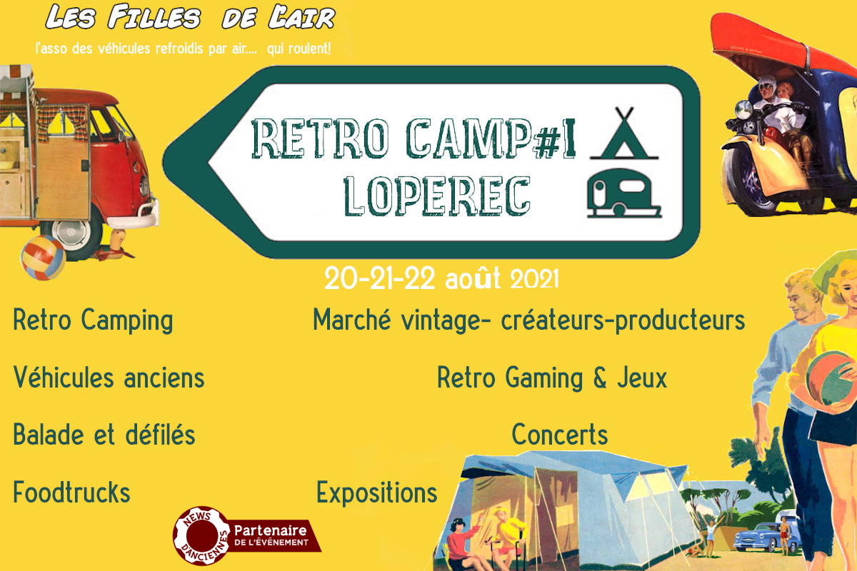Préparez-vous pour le Rétro Camp #1 des Filles de l&rsquo;Air