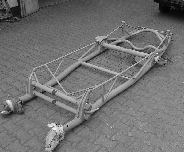 Chassis de Porsche 550- Porsche 550 Coupé