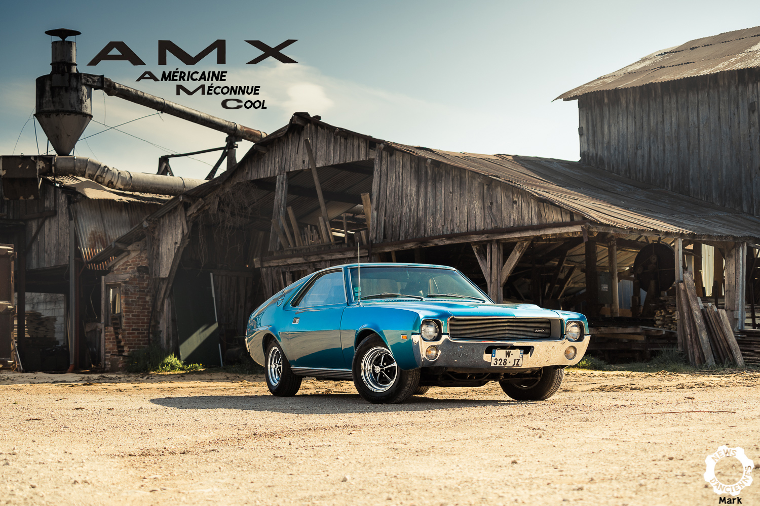 AMC AMX, au volant d&rsquo;une Pony Car aussi attachante que méconnue
