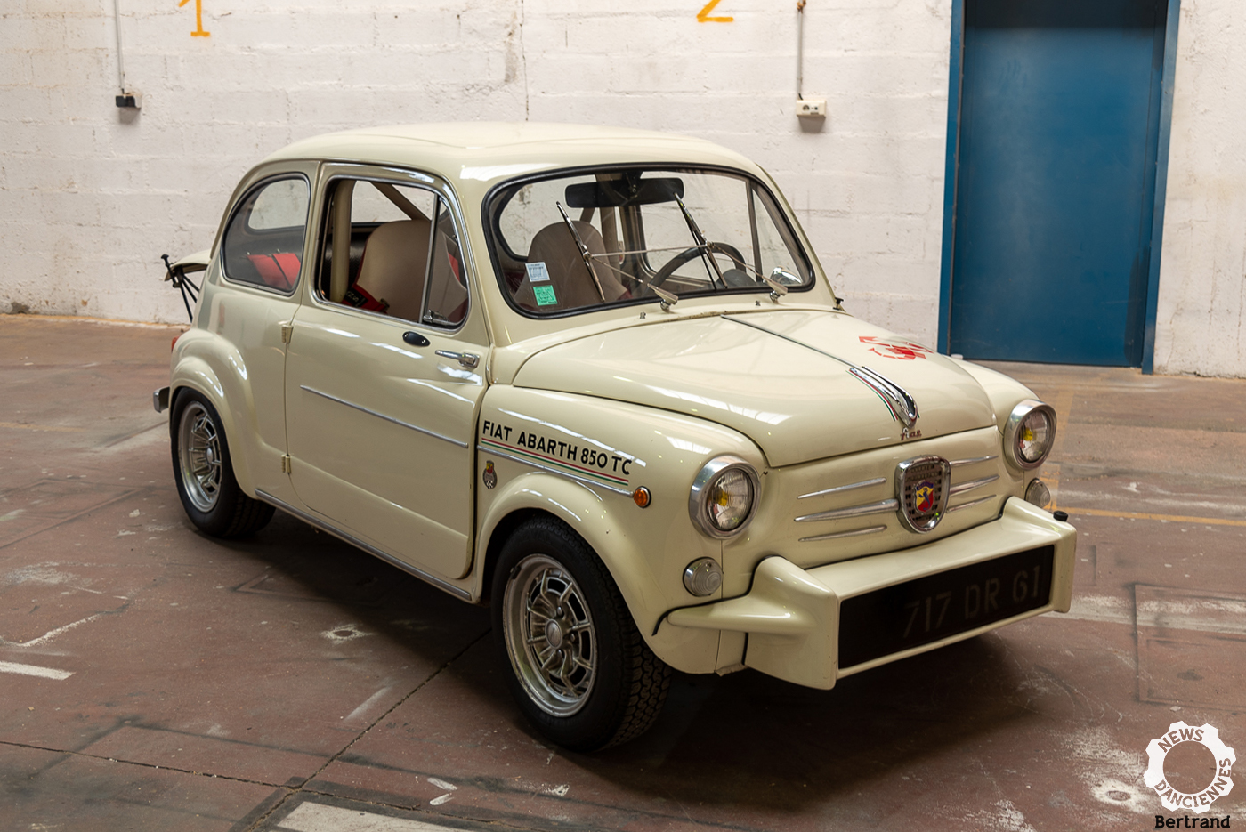 Fiat Abarth 850 TC, elle annonce la couleur !