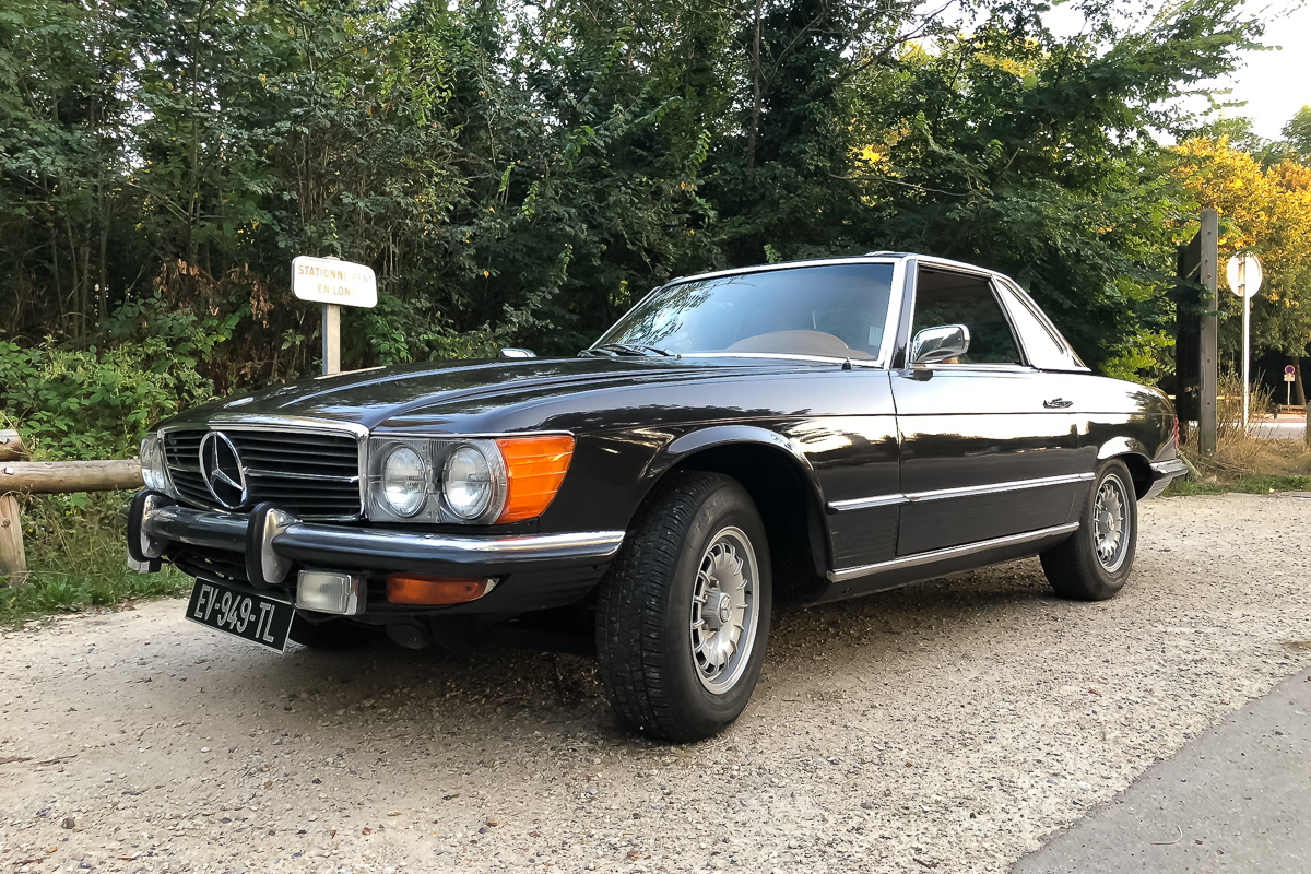 La Mercedes qui ne voulait pas sortir de sa grotte