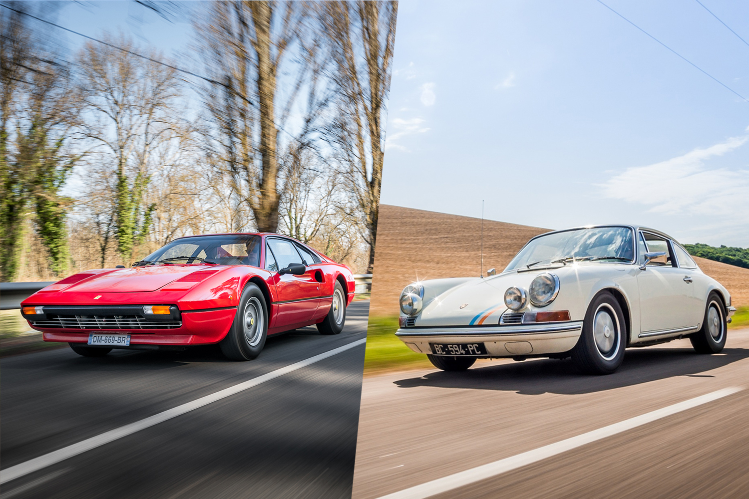 Ferrari & Porsche, deux marques légendaires, pas pour les mêmes raisons