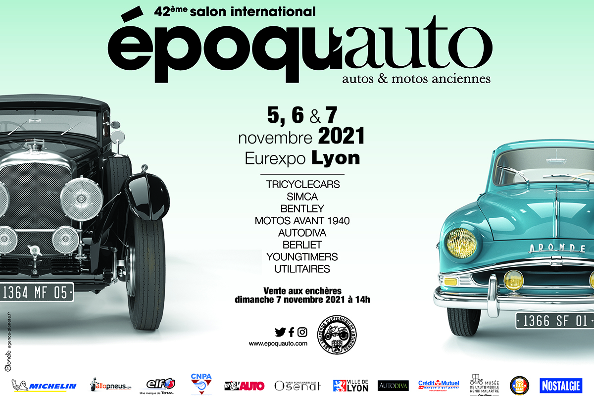 Epoqu&rsquo;Auto 2021, chouette programme pour la 42e