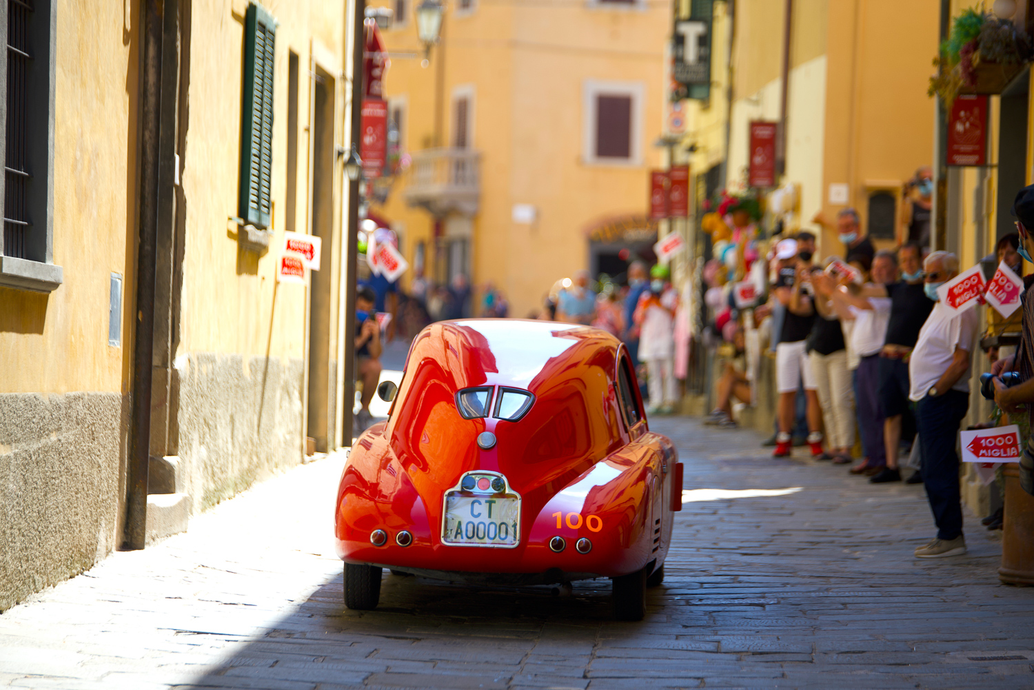 Sur la route des 1000 Miglia 2021