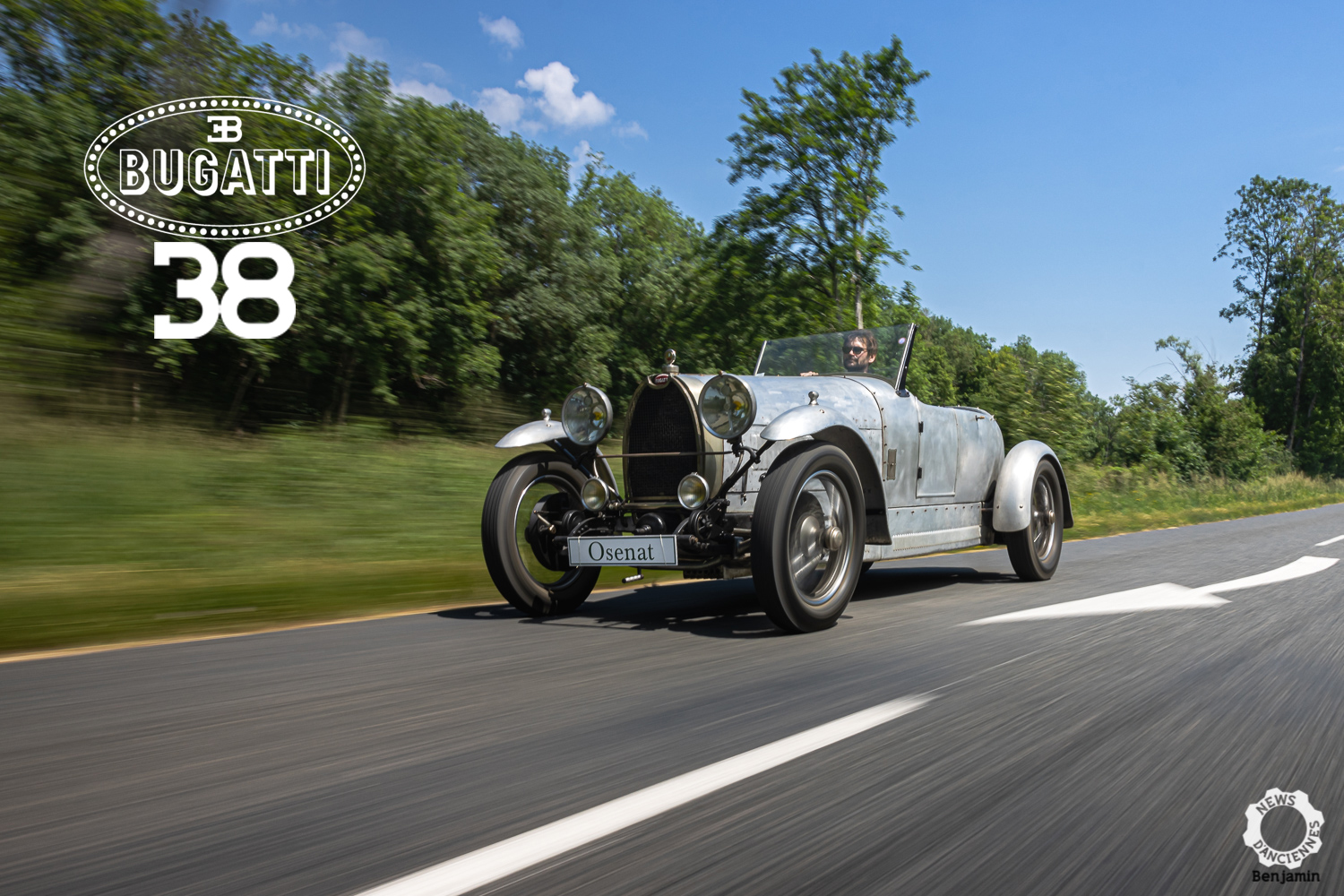 Bugatti Type 38, au volant d&rsquo;une GT de son temps