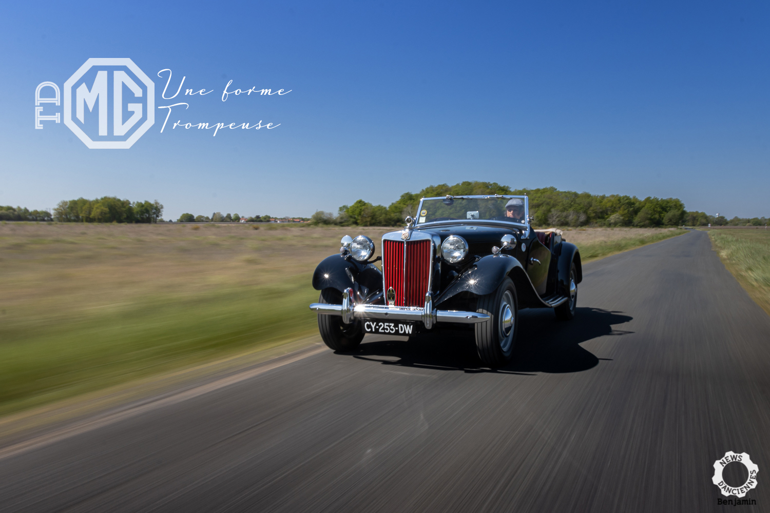 Au volant d&rsquo;une MG TD, une forme trompeuse