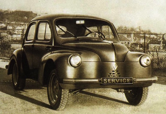 Renault 4CV Service- Renault 4CV