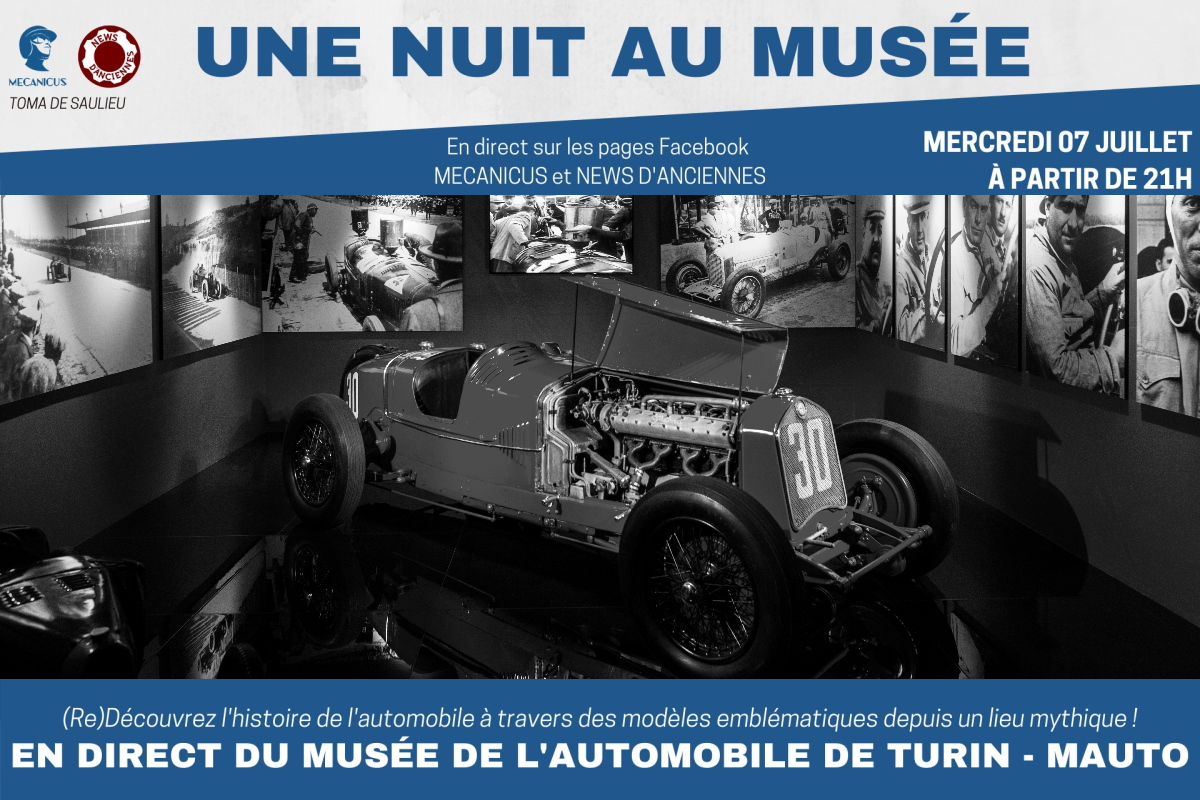Mercredi, Une Nuit au Musée vous emmène au Mauto (Turin)