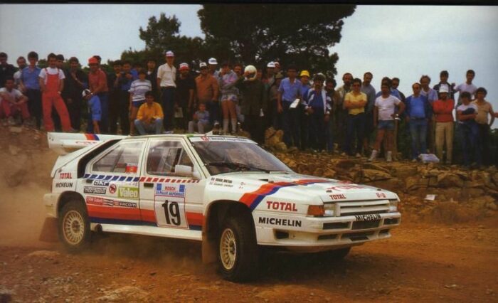 Citroen BX 4 TC Evolution a lAcropole- Citroën BX 4 TC