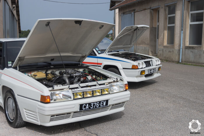 Citroen BX 4 TC et BX 16 RS Politecnic Statique 6- BX 4 TC