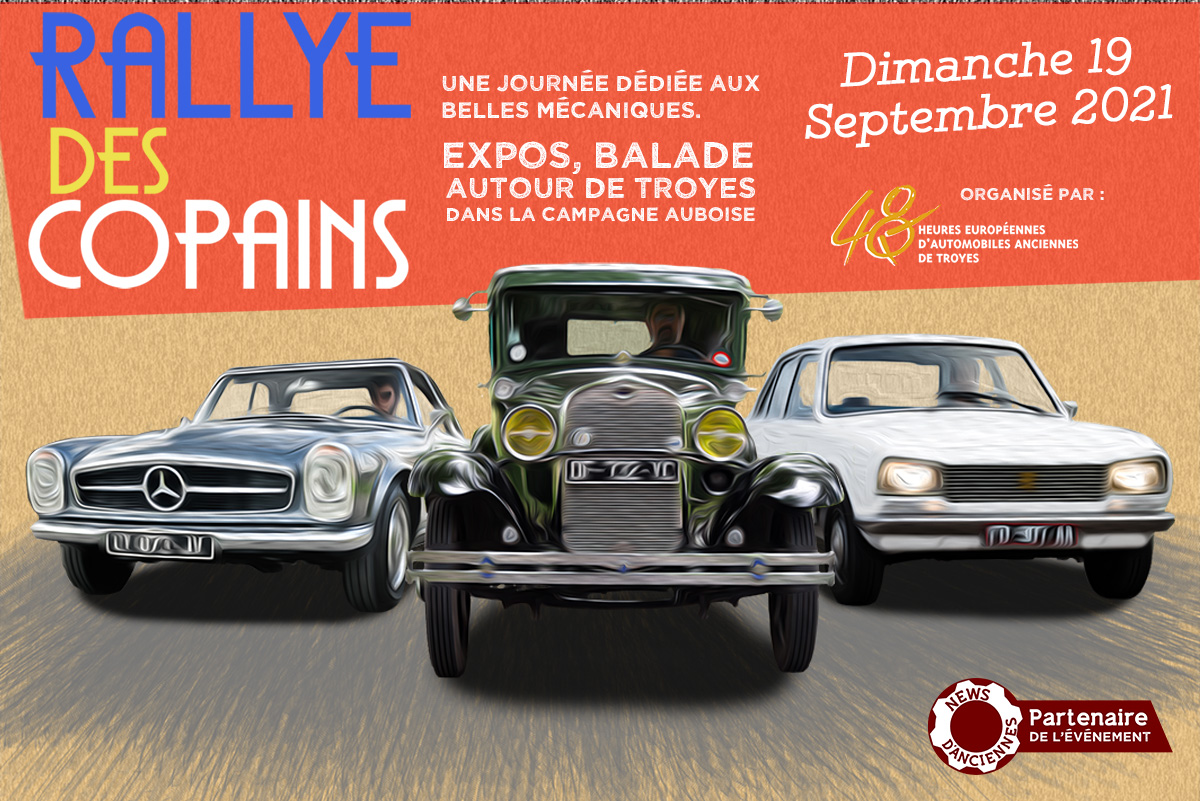 Le Rallye des Copains 2021 se prépare