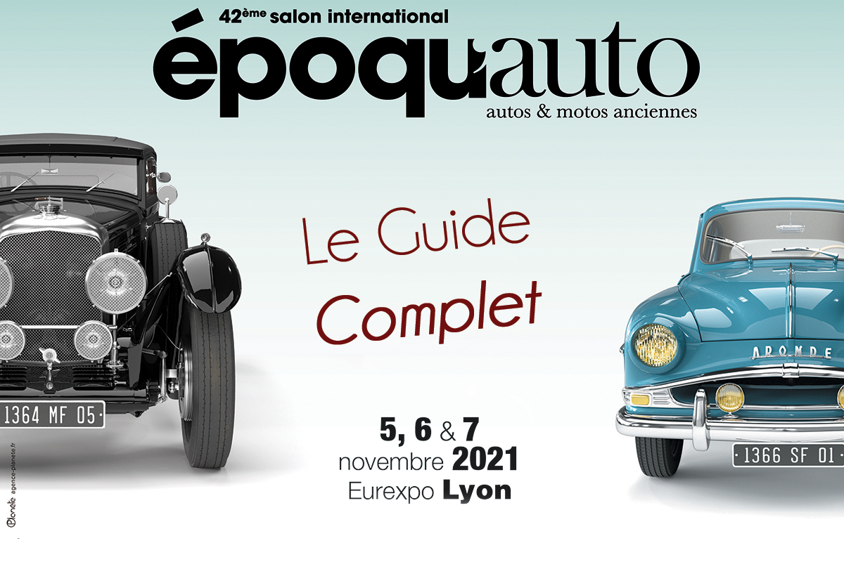 Epoqu&rsquo;Auto 2021, le programme complet (et le plan)