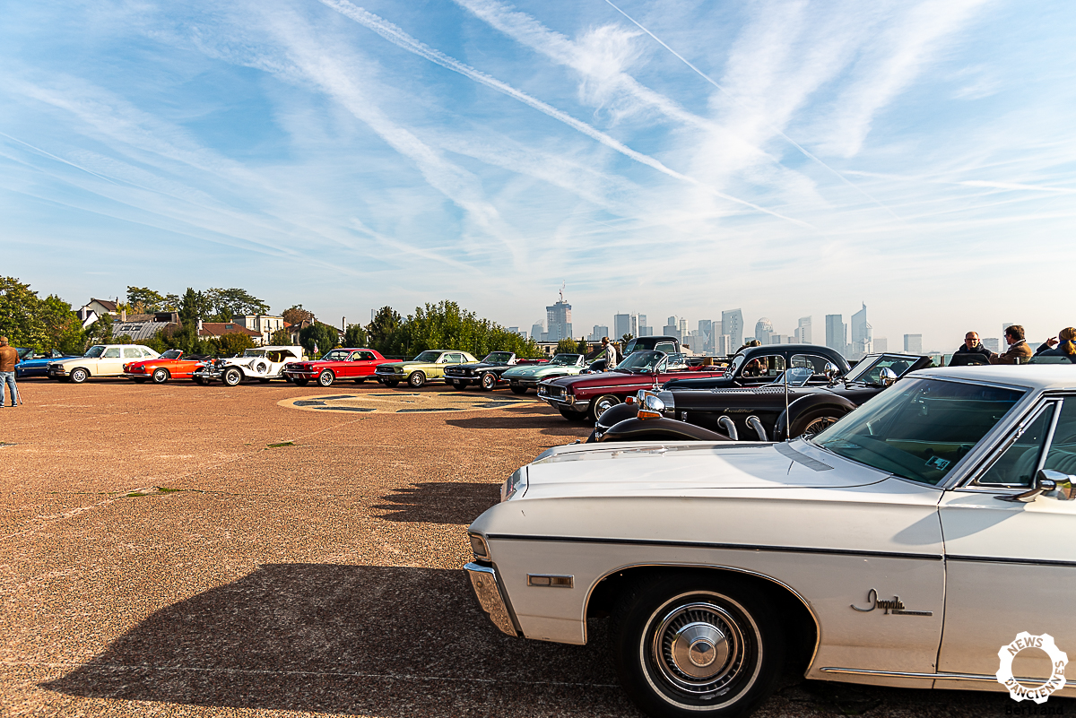 Rasso du Club de l’Auto à Suresnes, les anciennes sur les toits de Paris !