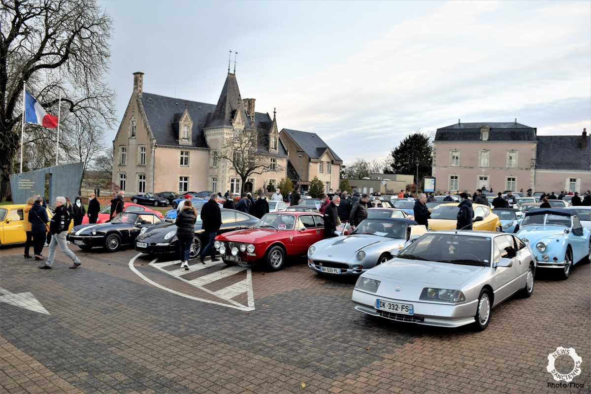 À travers l&rsquo;Anjou avec les 120 autos des Randonnées du Téléthon