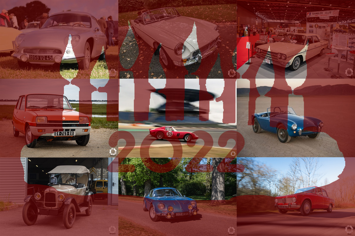 Les anniversaires automobiles de 2022