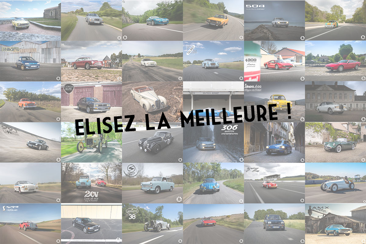 Élisez la meilleure voiture essayée en 2021 sur News d&rsquo;Anciennes