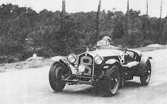Alfa Romeo 8C 2300 Chinetti Varent aux 24h du Mans 1933- Zagato