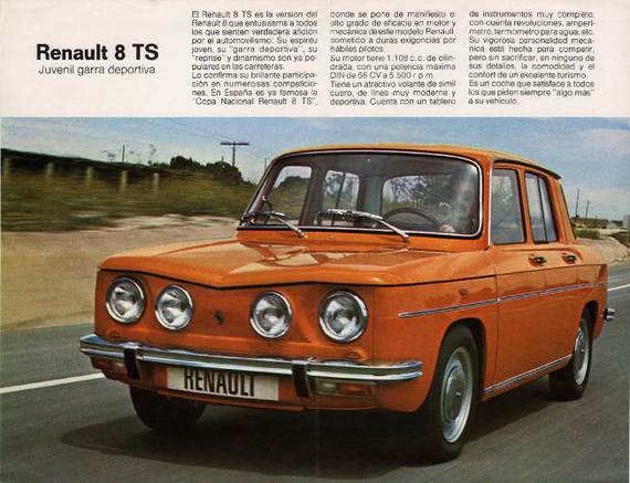 Fasa Renault 8 TS- Renault 8