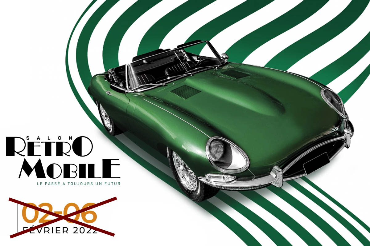 Rétromobile 2022 finalement reporté !