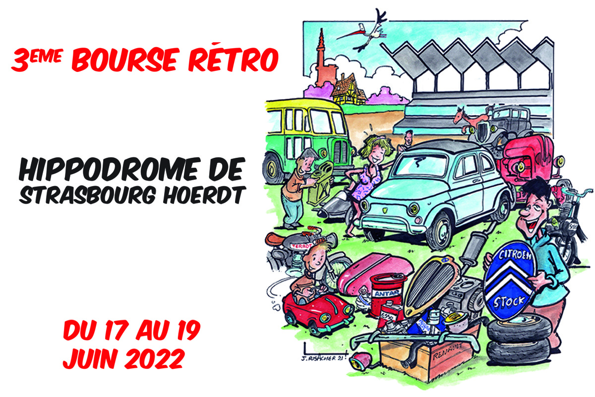 La 3e Bourse Rétro de l’hippodrome de Strasbourg-Hoerdt se prépare