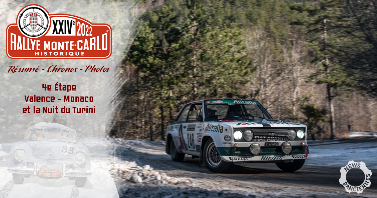 Rallye Monte-Carlo Historique 2022, les résultats finaux (et la quatrième journée)