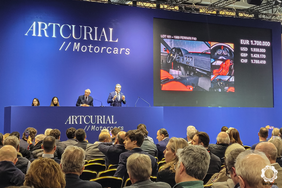 Artcurial à Rétromobile 2022 : les résultats