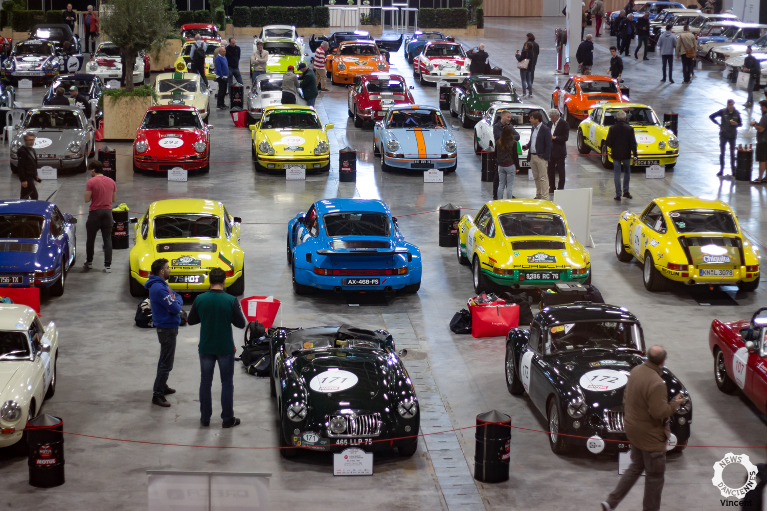 Aux vérifications du Tour Auto 2022 au Parc des Expositions