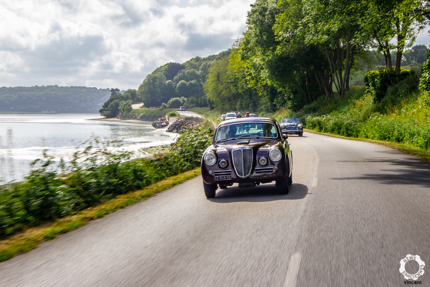 Rallye International du Pays de Fougères 2022, les belles carrosseries de sortie sur la Côte de Granit Rose