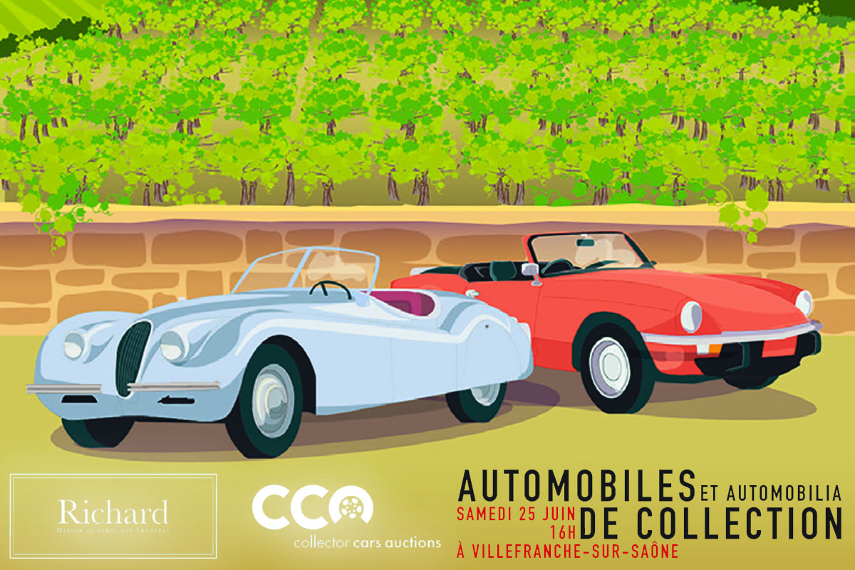 Collector Cars Auctions et Richard MDV se lancent ce week-end