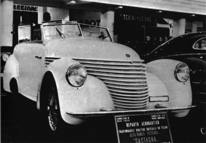 alfa romeo 6c pescara spider castagna- Castagna
