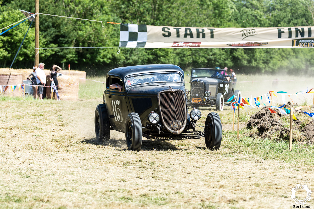 Old Race 2022, Ovale en terre, Rods et Harley, welcome dans ch’nord !