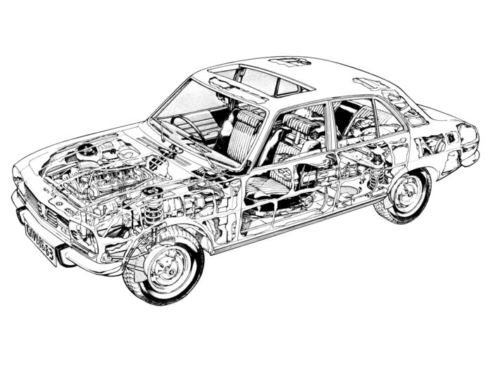 Eclate Peugeot 504- Peugeot 504
