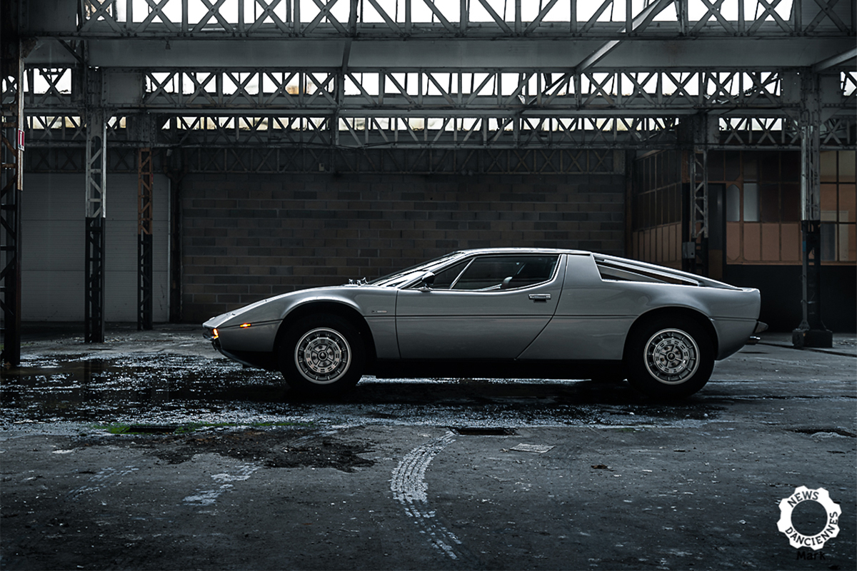 Maserati Merak Comparatif Profil- Maserati Bora