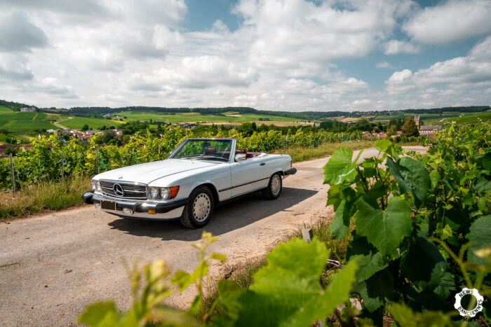 Mercedes 560 SL par Mark pour News dAnciennes 122- Mercedes 560 SL
