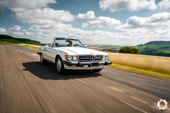 Mercedes 560 SL par Mark pour News dAnciennes 52- Mercedes 560 SL