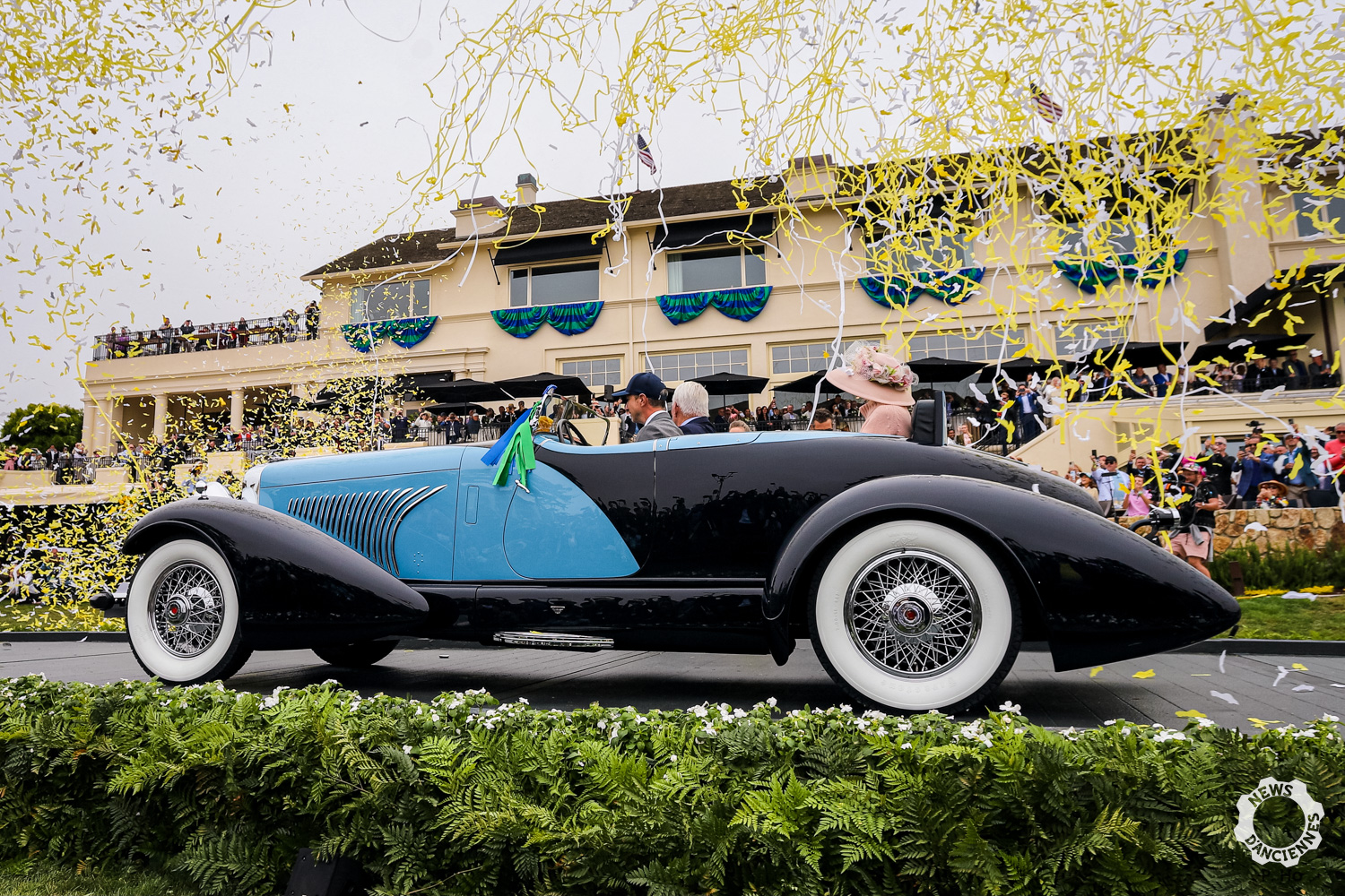 La Duesenberg Model J Figoni Sports Torpedo de 1932, Best of Show du Concours de Pebble Beach
