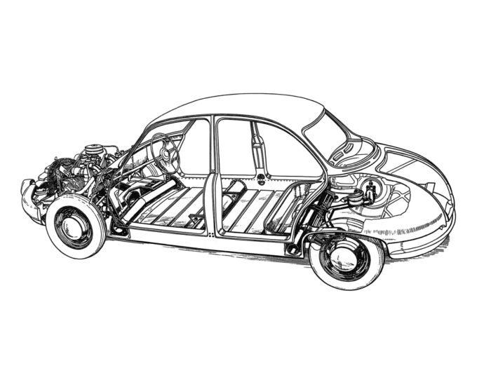 Eclate Panhard Dyna Z- Panhard Dyna Z