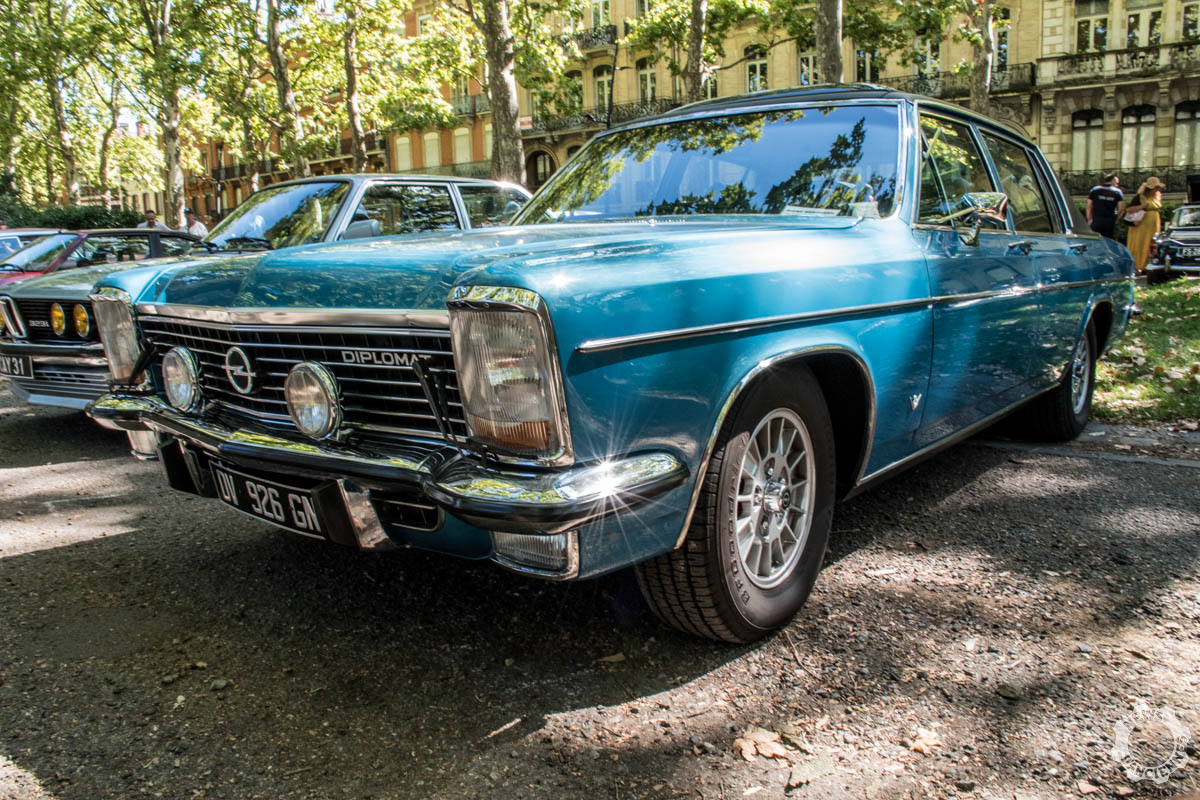 Opel Kapitän, Admiral et Diplomat, le haut de gamme du blitz