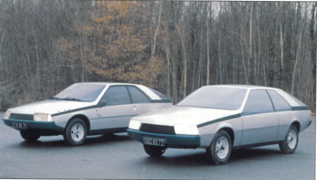 Renault Fuego etude- Renault Fuego