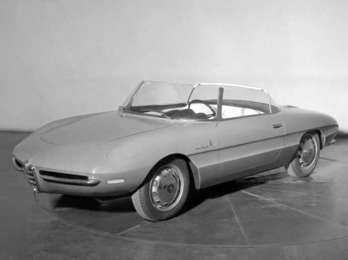 Alfa Romeo Giulietta SS Spider Speciale Aerodinamica 1- Pininfarina