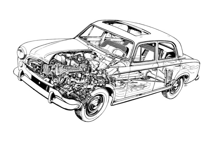 Eclate Peugeot 403- Peugeot 403
