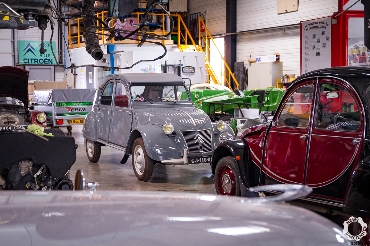 Visite de la Collection Citroën Gallien pour les Journées du Patrimoine 2022