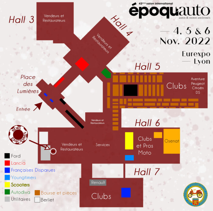 Plan EpoquAuto 2022 par News dAnciennes lite- Epoqu'Auto 2022
