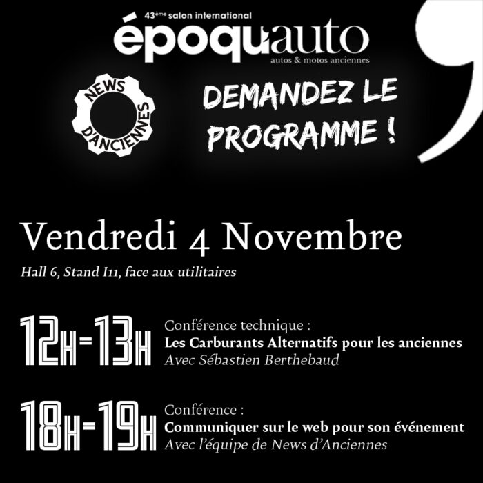Programme EpoquAuto Stand News dAnciennes Vendredi copie-
