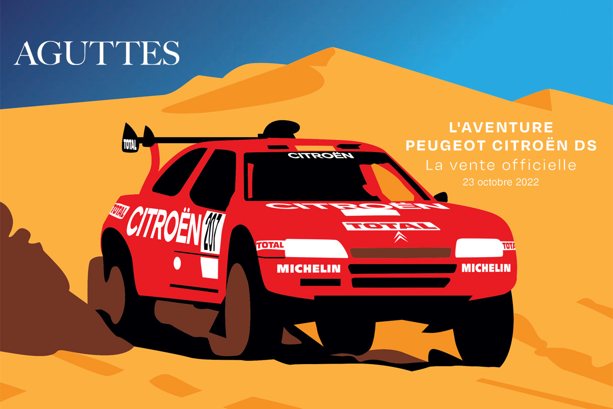 Le catalogue de la vente Aguttes de l&rsquo;Aventure Peugeot Citroën DS