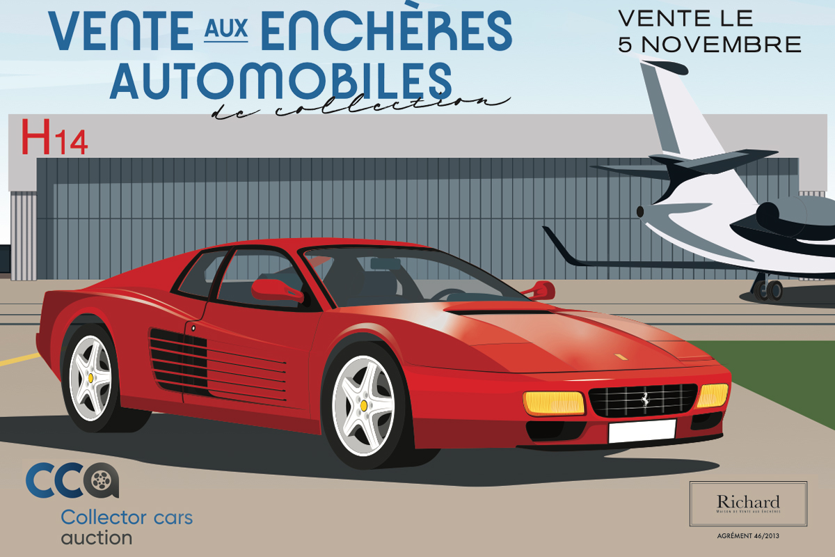 Le catalogue de la vente Collector Cars Auction de Lyon