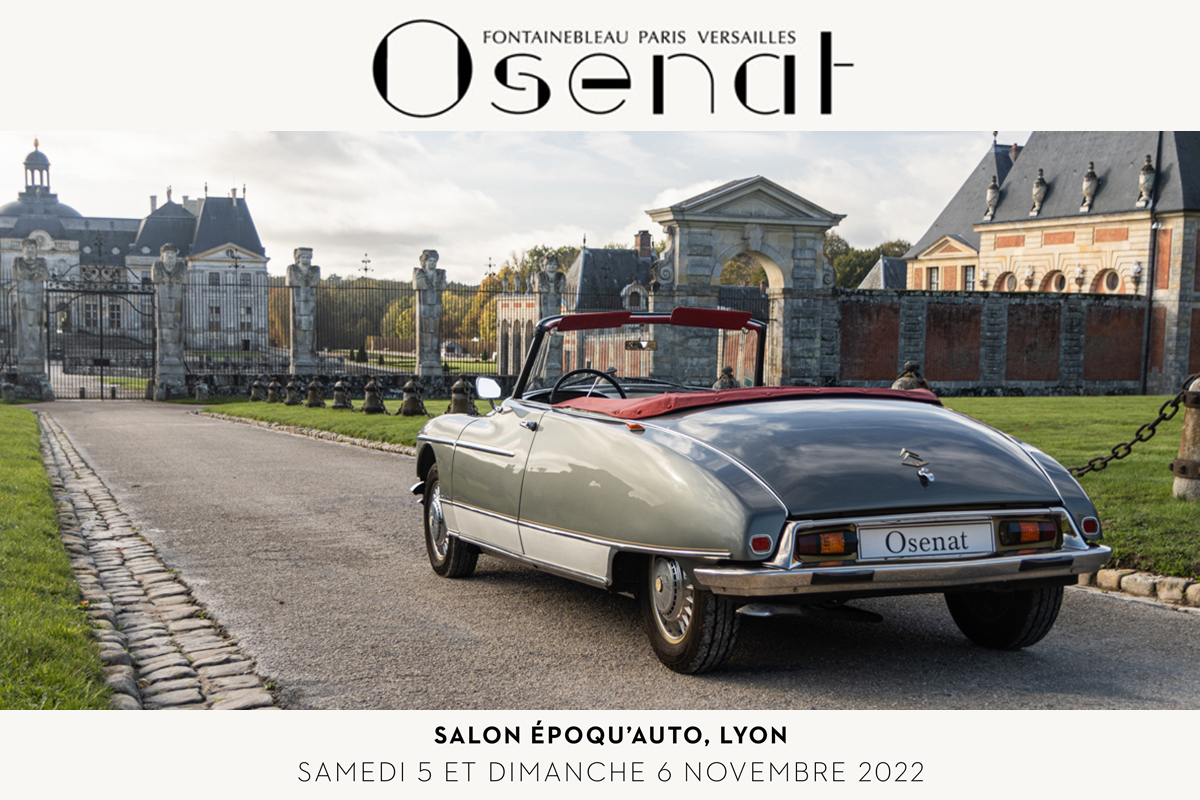 Zoom sur le catalogue DES ventes Osenat à Epoqu&rsquo;Auto 2022