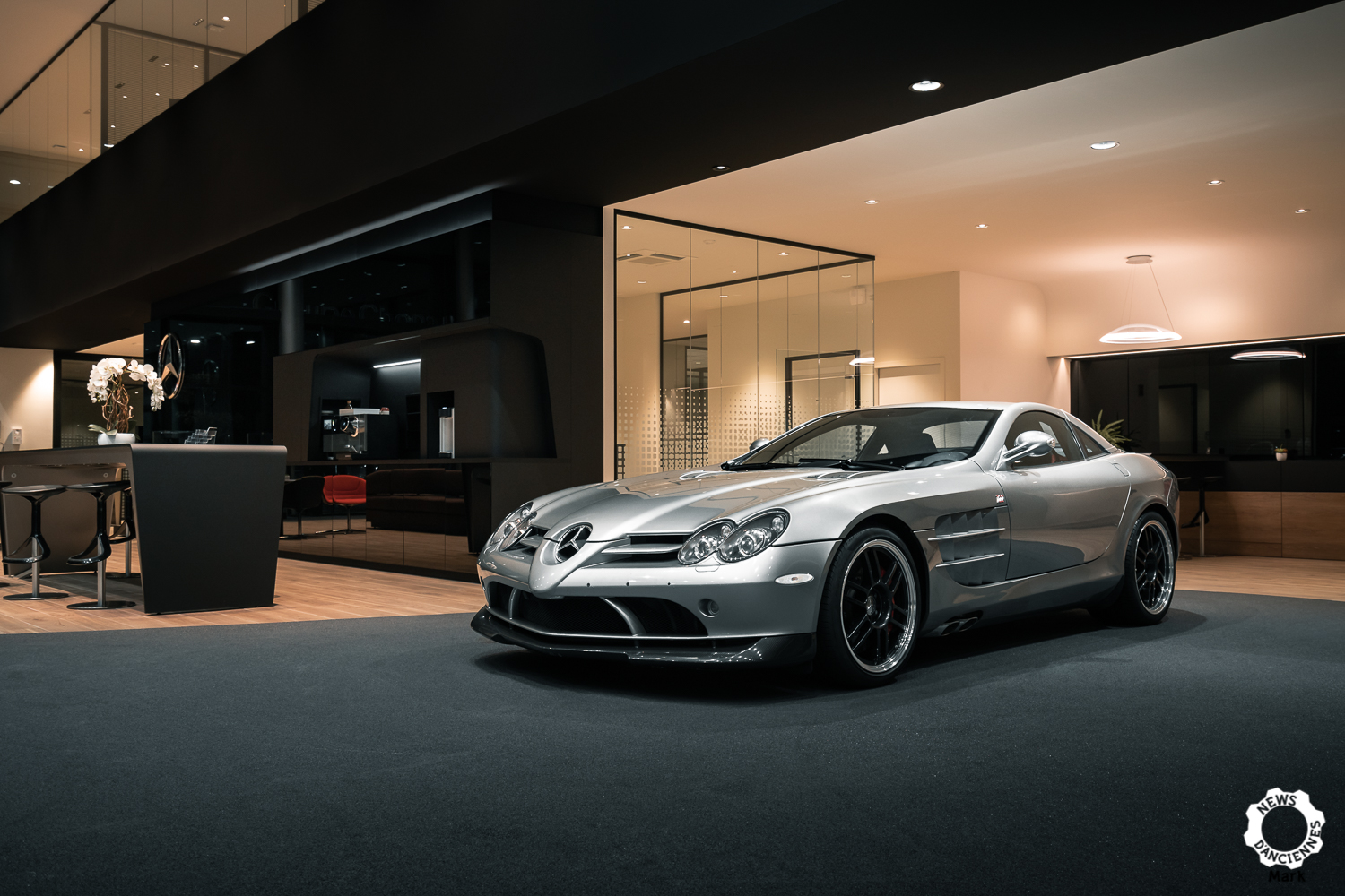 Rencontre improbable : Rêve de gosse et Mercedes-Benz Mclaren 722
